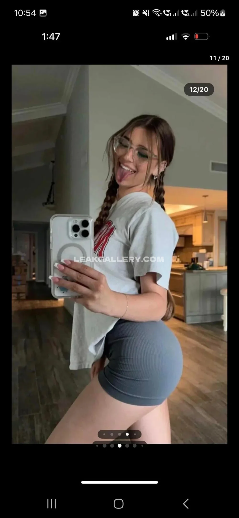 Brookemonk Tongue Out Selfie Pose OnlyFans Photo Leaked