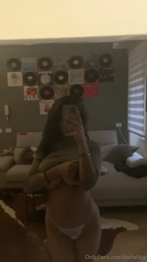 Bufalika White Thong Selfie Tease OnlyFans Video Leaked
