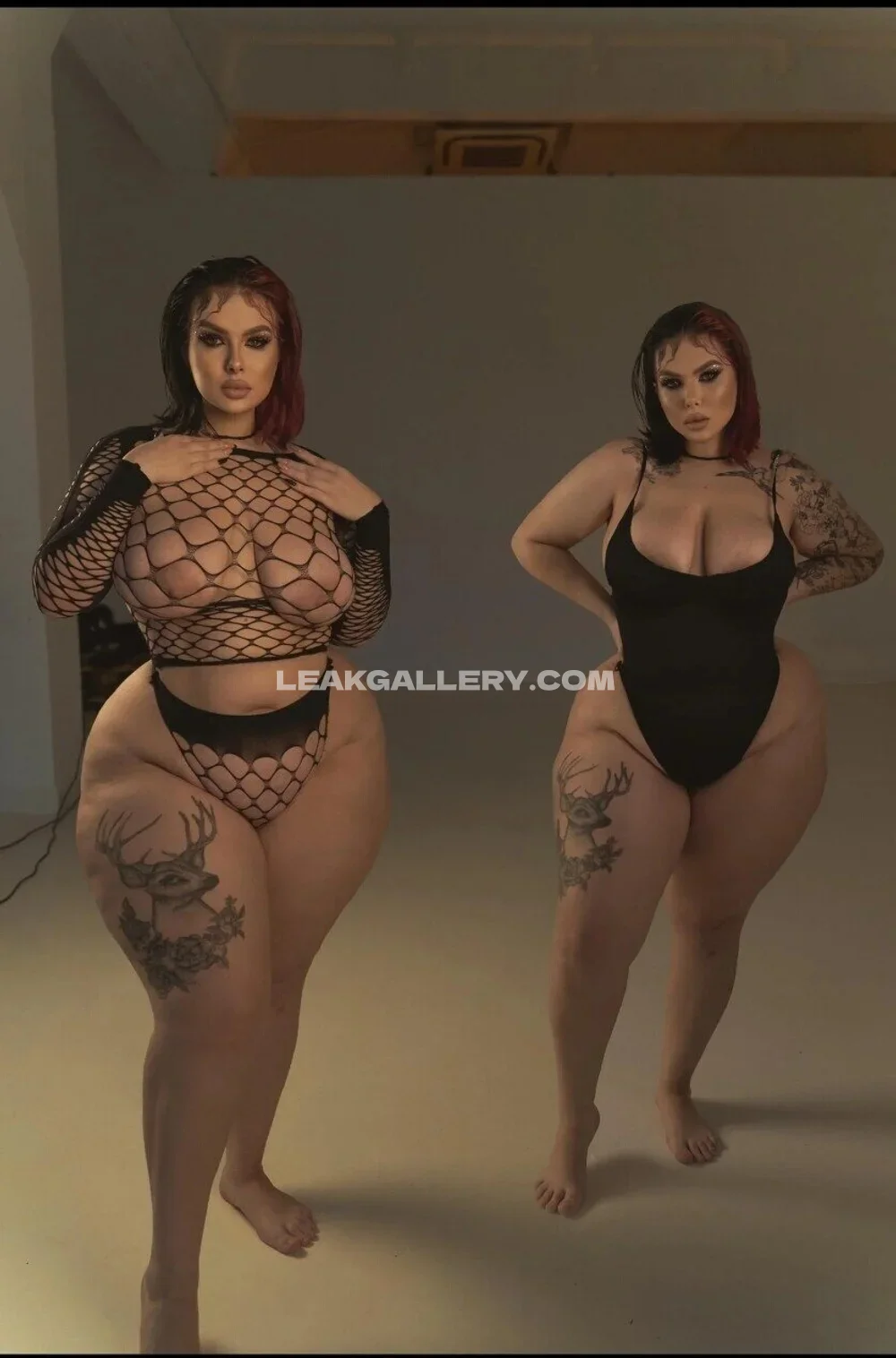 Bulgakova Twin Fishnet And Bodysuit OnlyFans Photo Leaked