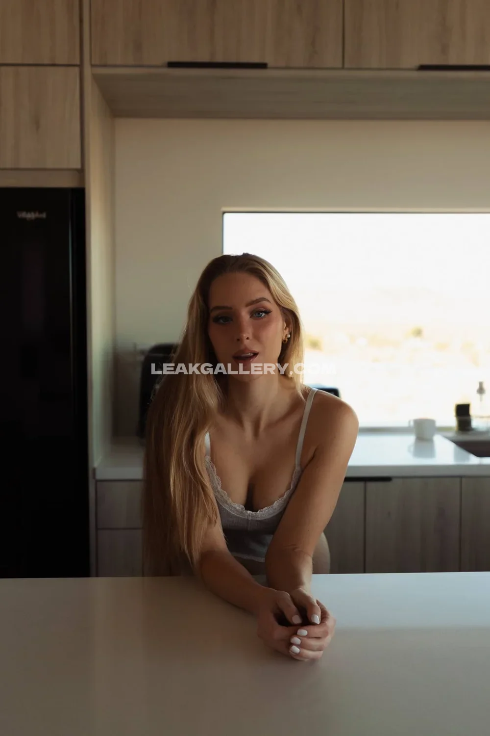 Carolinezalog Lace Bra Tease OnlyFans Photo Leaked