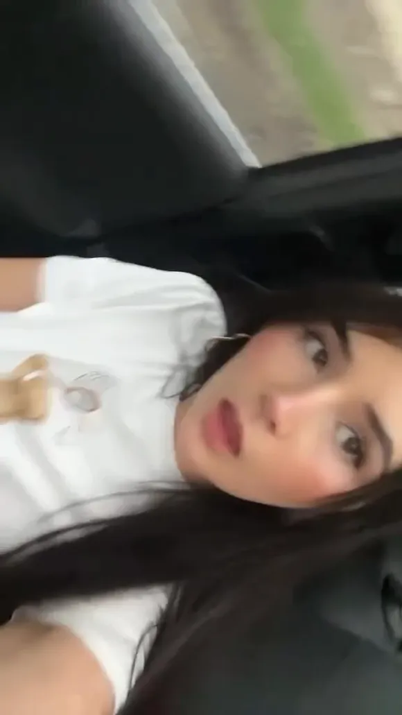 Catsara Car Selfie Close Up OnlyFans Video Leaked