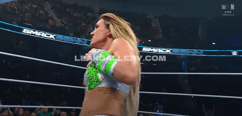 Charlottewwe Wrestling Ring Pose OnlyFans Photo Leaked