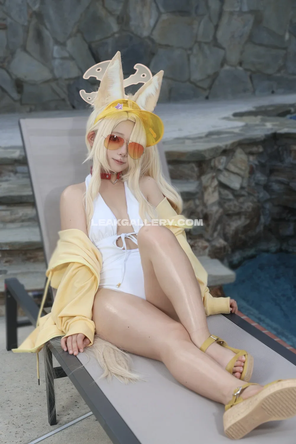 Chizucheese8 Poolside Bikini Pose OnlyFans Photo Leaked