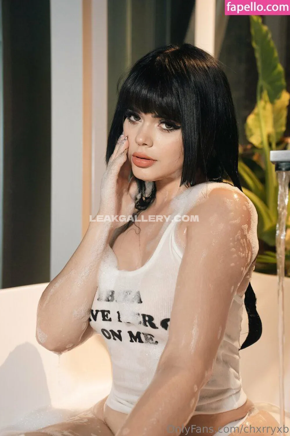 Chxrryxb Soaked White Tank Top OnlyFans Photo Leaked
