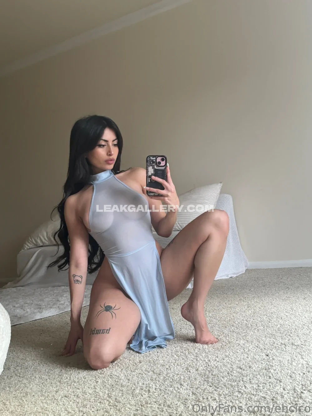 Cicofox Sheer Bodysuit Mirror Selfie OnlyFans Photo Leaked