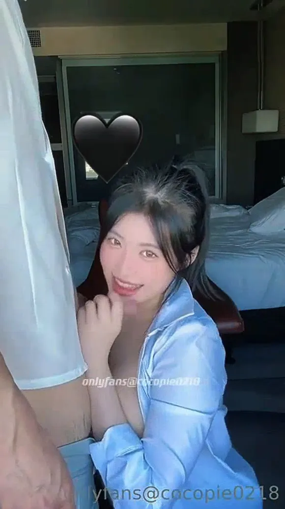 Coco Pie Blue Silk Shirt Tease OnlyFans Video Leaked