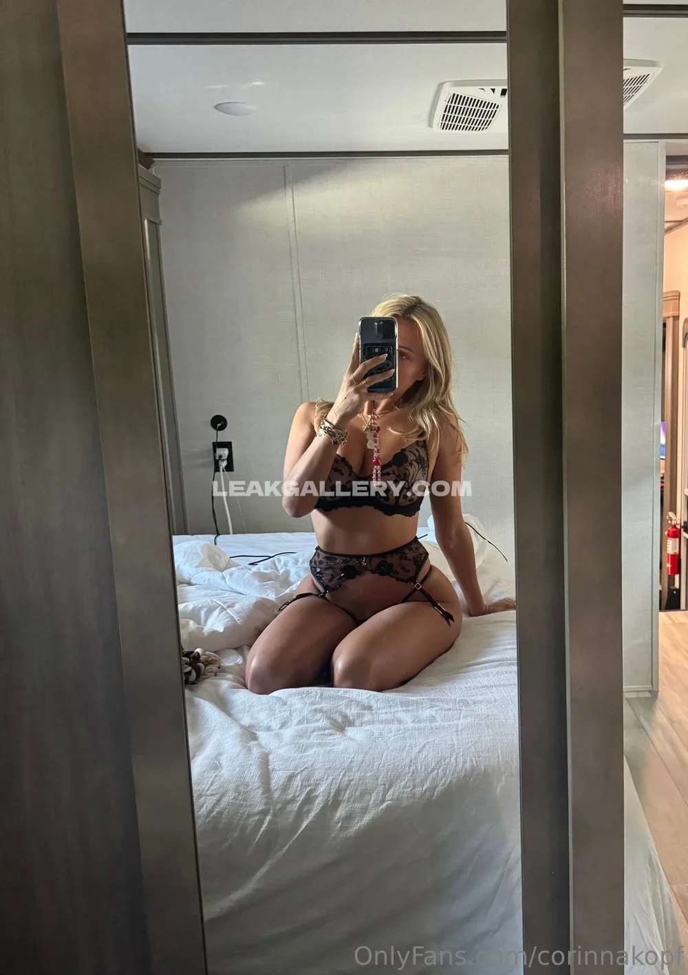 Corinnakopf Lace Lingerie Mirror Selfie OnlyFans Photo Leaked