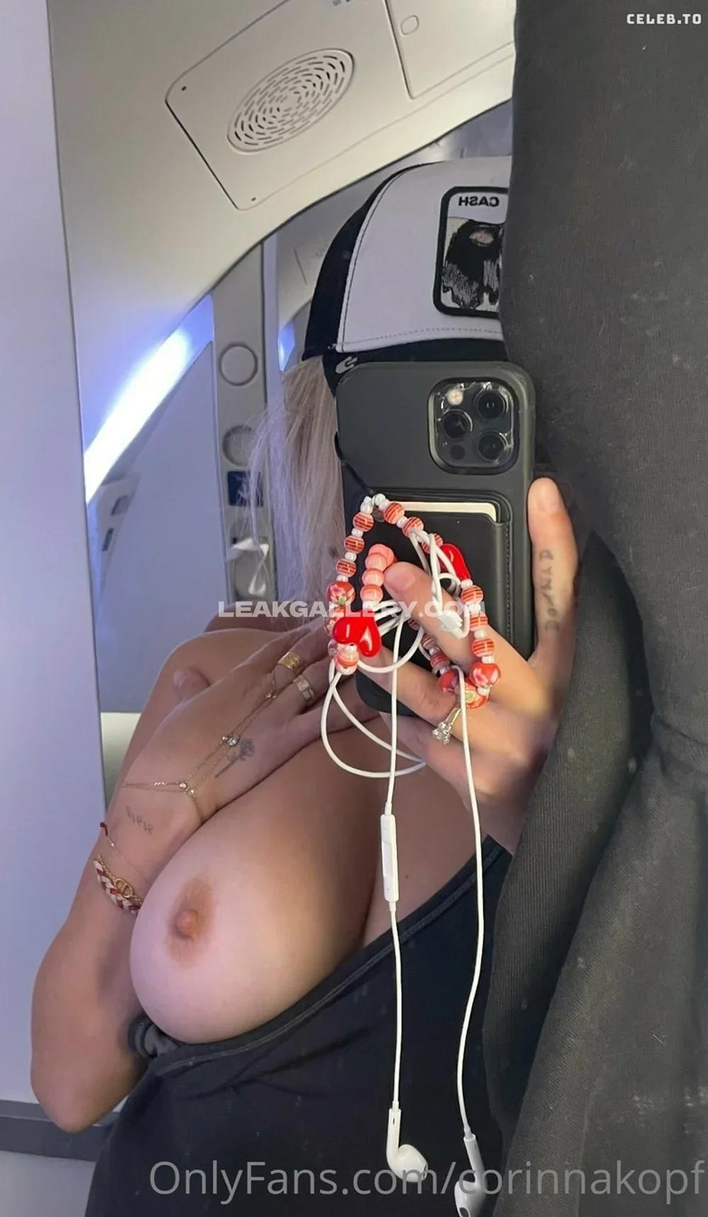 Corinnakopf Topless Mirror Selfie OnlyFans Photo Leaked