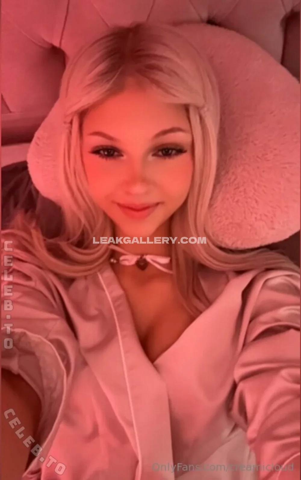 Creamicloudxo Pink Robe Tease OnlyFans Photo Leaked