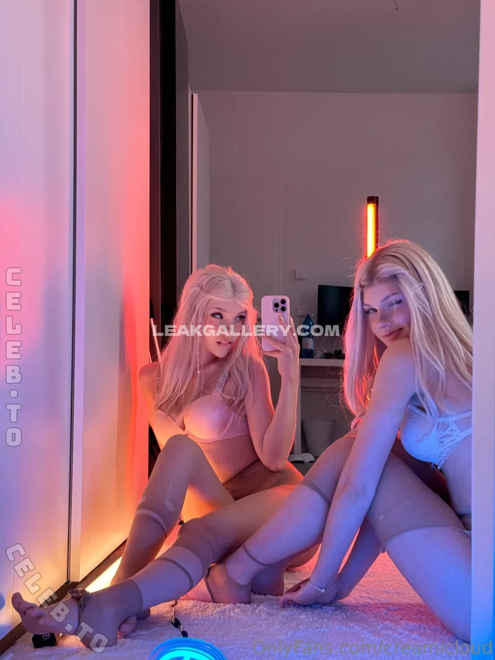 Creamicloudxo Mirror Selfie In Lingerie OnlyFans Photo Leaked