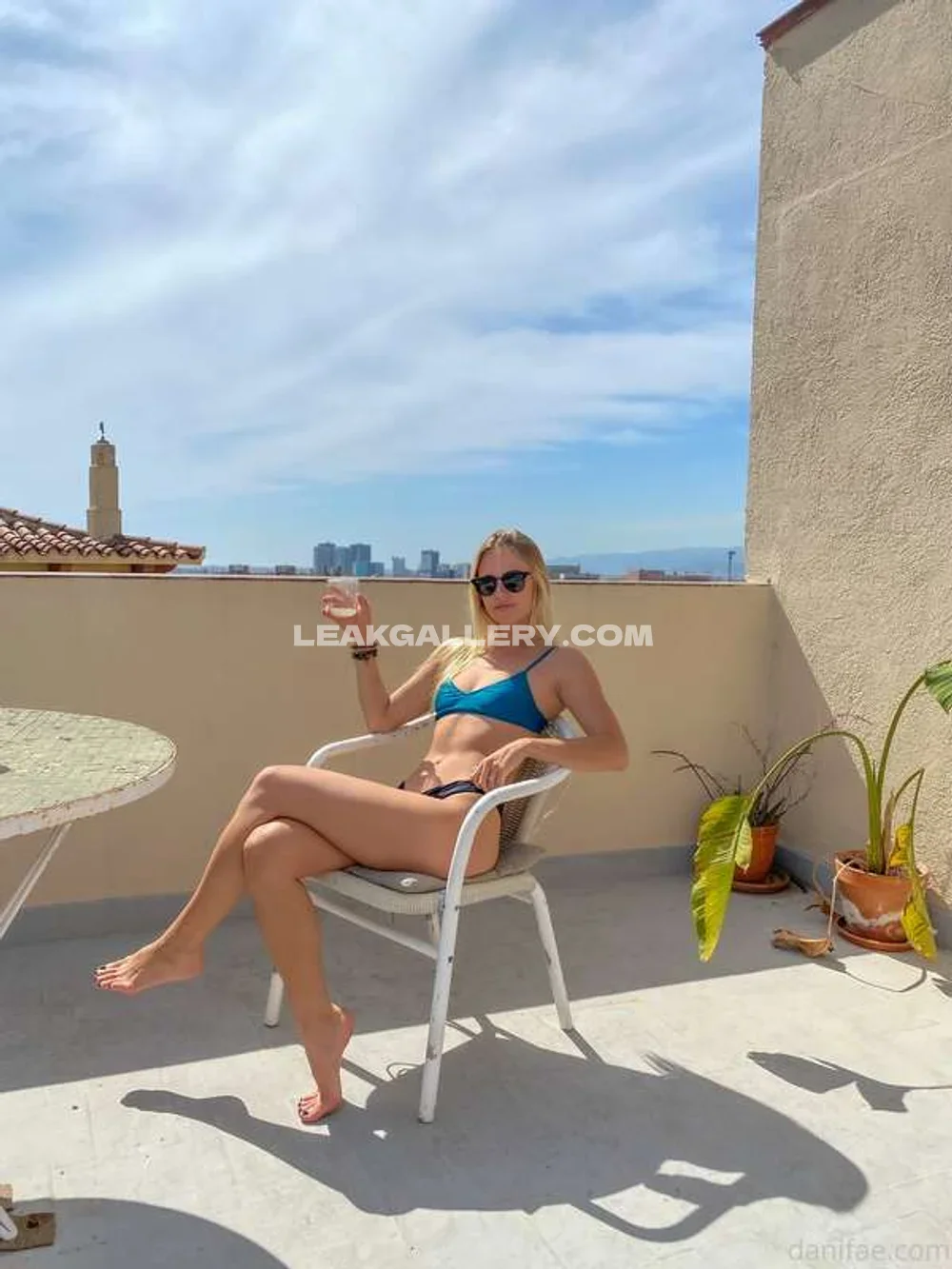 Danifae Bikini On Rooftop OnlyFans Photo Leaked