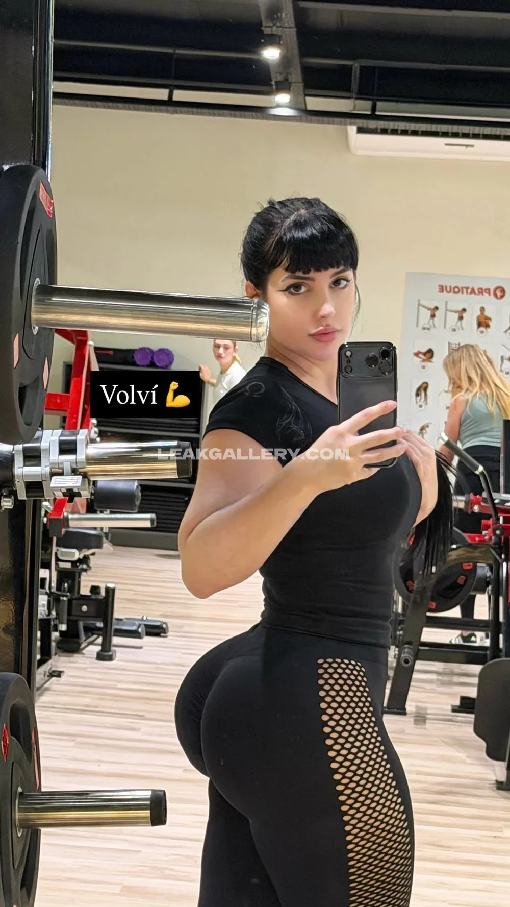 Demon_mika Gym Selfie In Black Leggings OnlyFans Photo Leaked