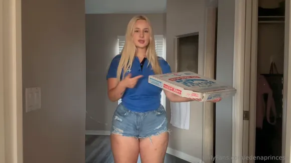 Edenaprincesa Pizza Delivery Tease OnlyFans Video Leaked