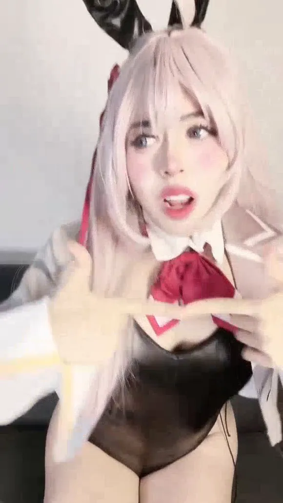 Elfribrain Bunny Ears Cosplay Tease OnlyFans Video Leaked