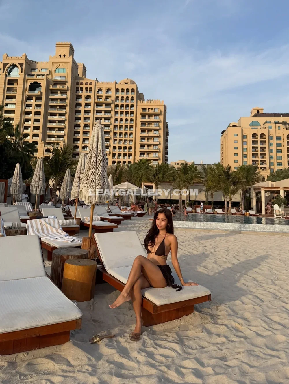 Elymist Bikini Beach Lounging OnlyFans Photo Leaked
