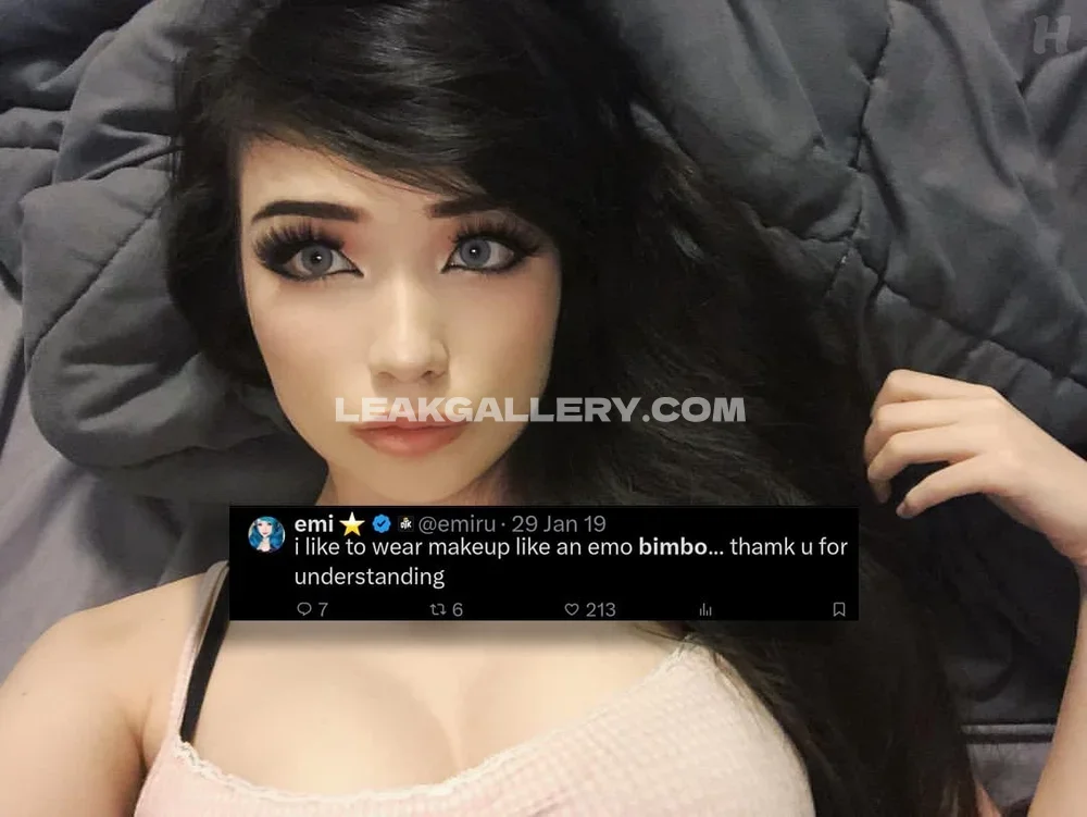 Emiru Pink Lingerie Top Tease OnlyFans Photo Leaked