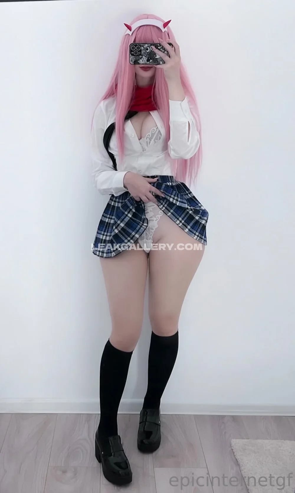Epicinternetgf Plaid Skirt Thong Reveal OnlyFans Photo Leaked