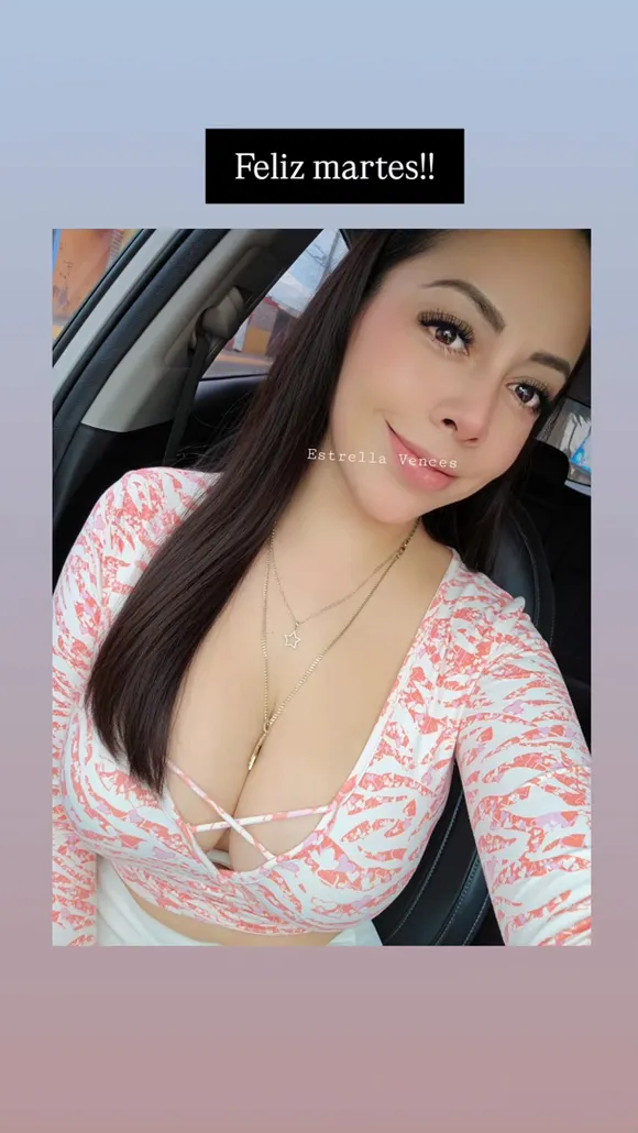 Estrellavences1 Cleavage Selfie In Car OnlyFans Video Leaked