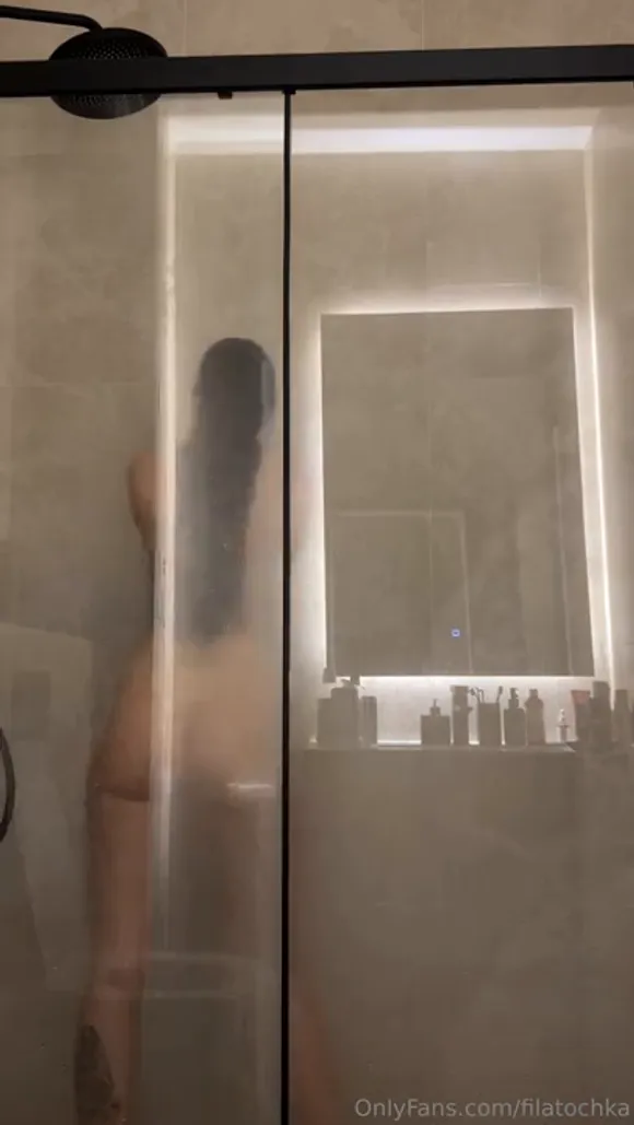 Filatochka Naked Shower Silhouette OnlyFans Video Leaked