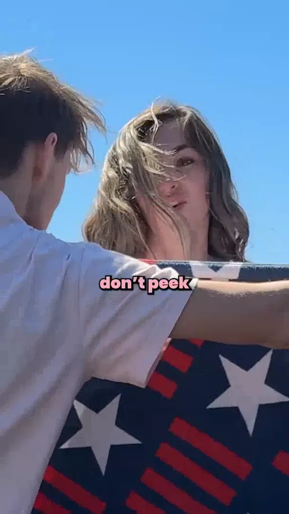 Fitbryceadams Windy Outdoor Flag Pose OnlyFans Video Leaked