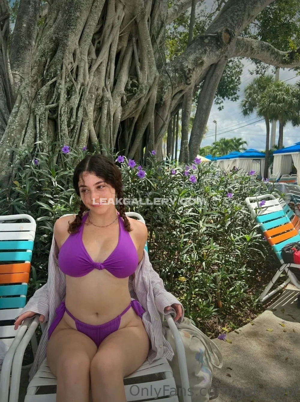 Gali_gool Purple Bikini Pose OnlyFans Photo Leaked