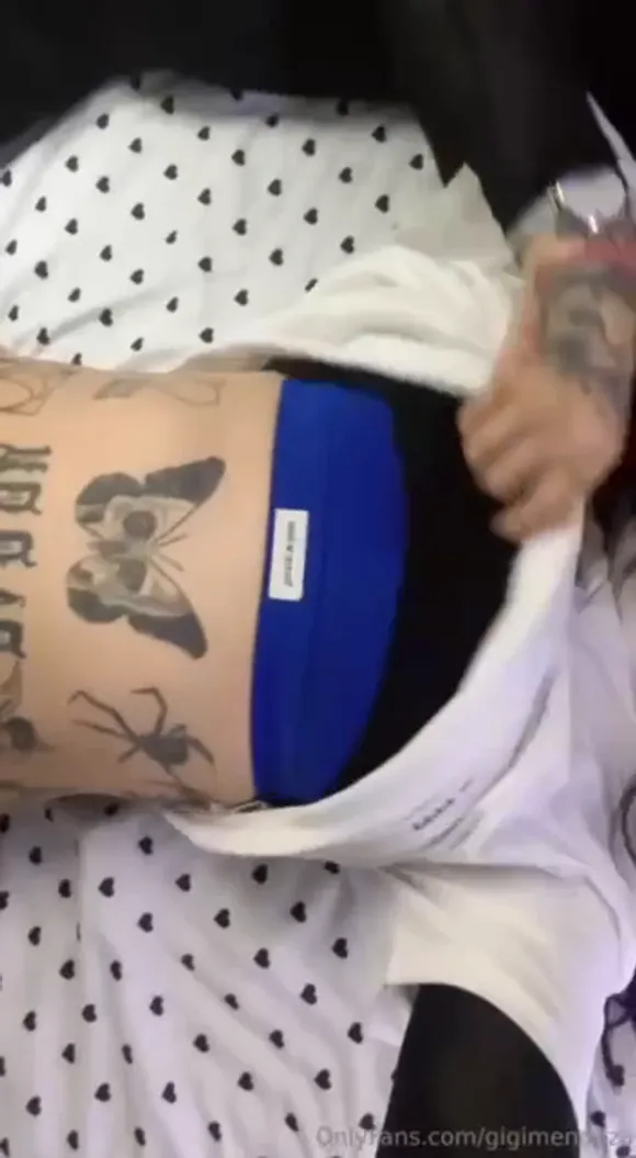 Gigimendoza Tattooed Belly Tease OnlyFans Video Leaked