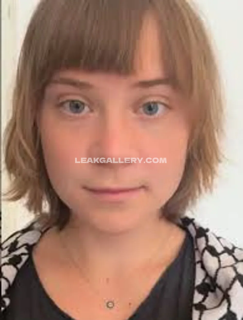 Gretathunberg Frontal Face Close Up OnlyFans Photo Leaked