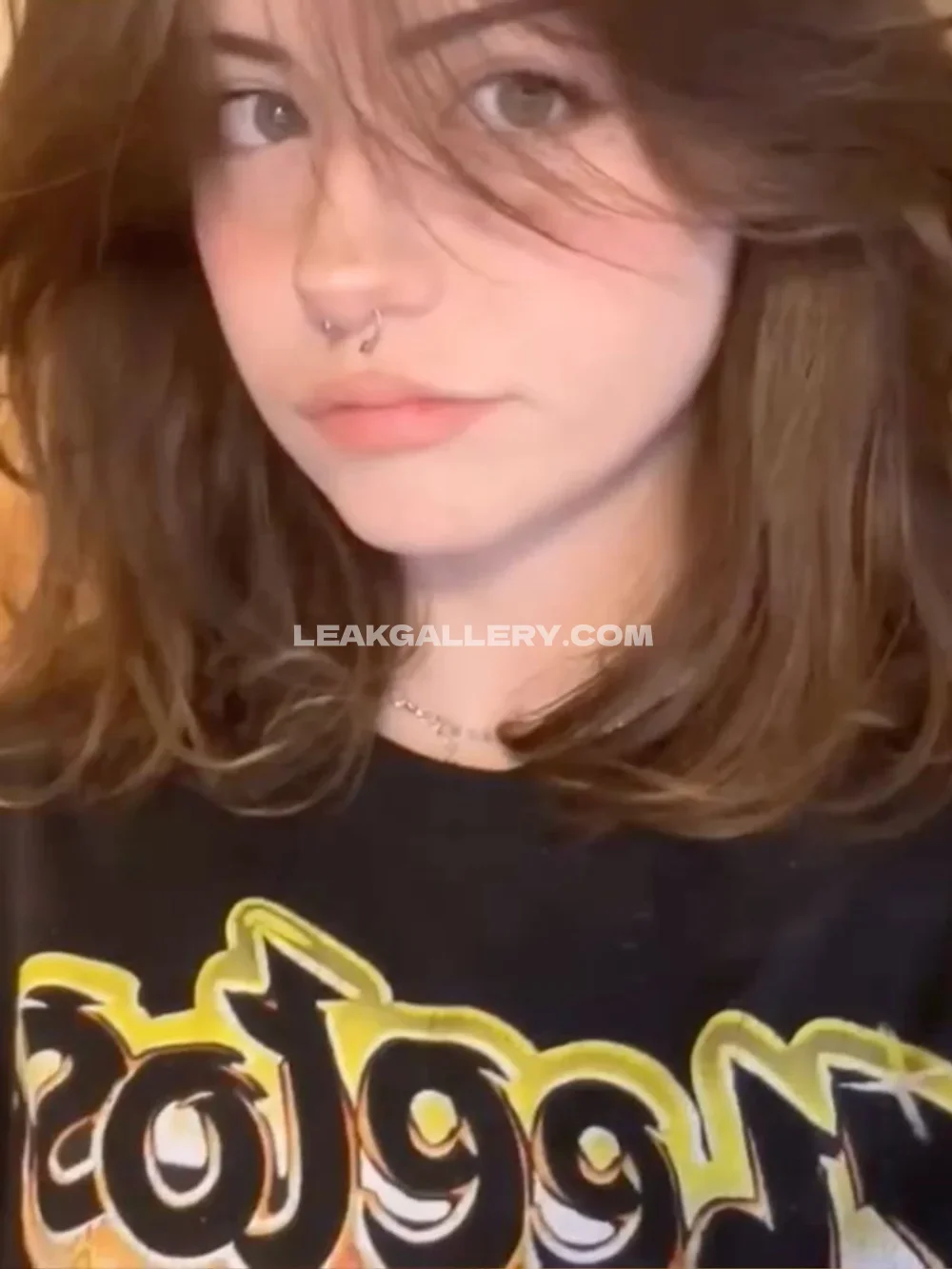 Hannah Owo Nose Ring Close Up OnlyFans Photo Leaked