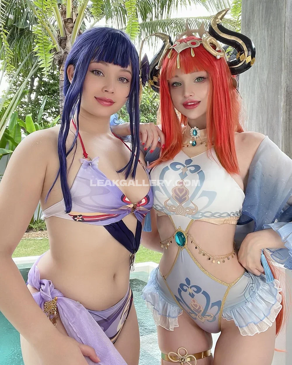 Hidorirose Cosplay Bikini Poolside OnlyFans Photo Leaked