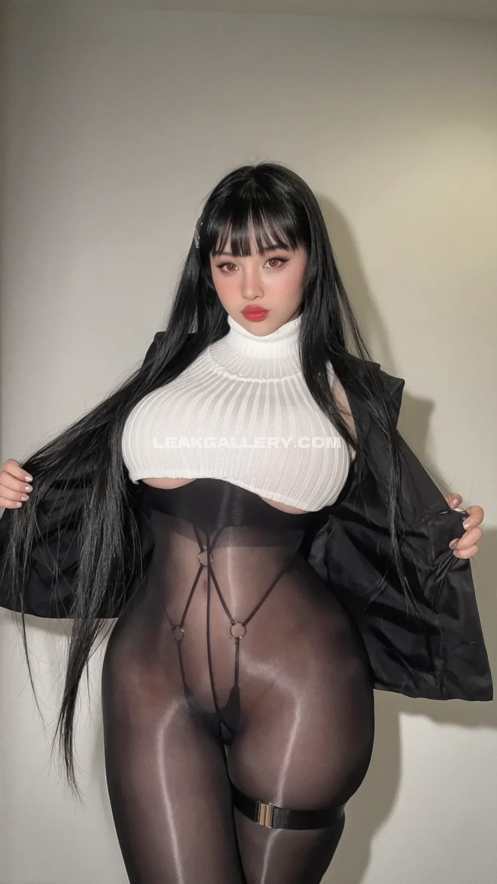 Hidorirose Full Body Stocking Tease OnlyFans Photo Leaked