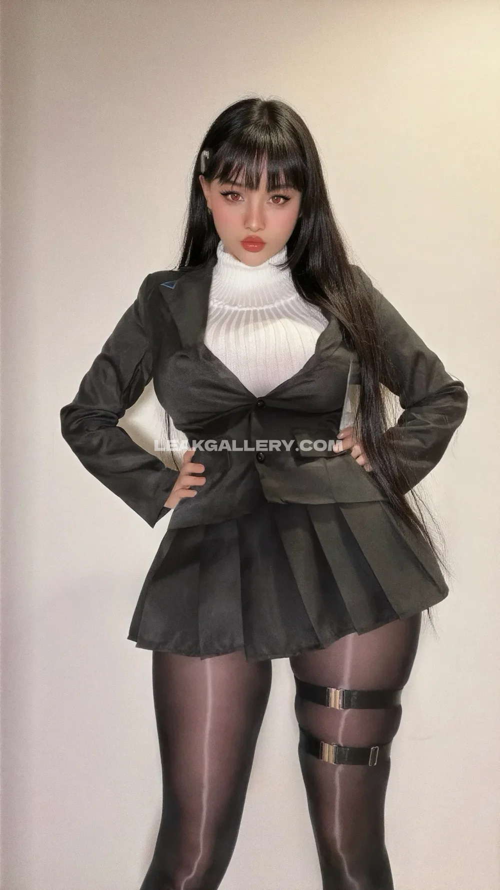 Hidorirose Schoolgirl Outfit Pose OnlyFans Photo Leaked