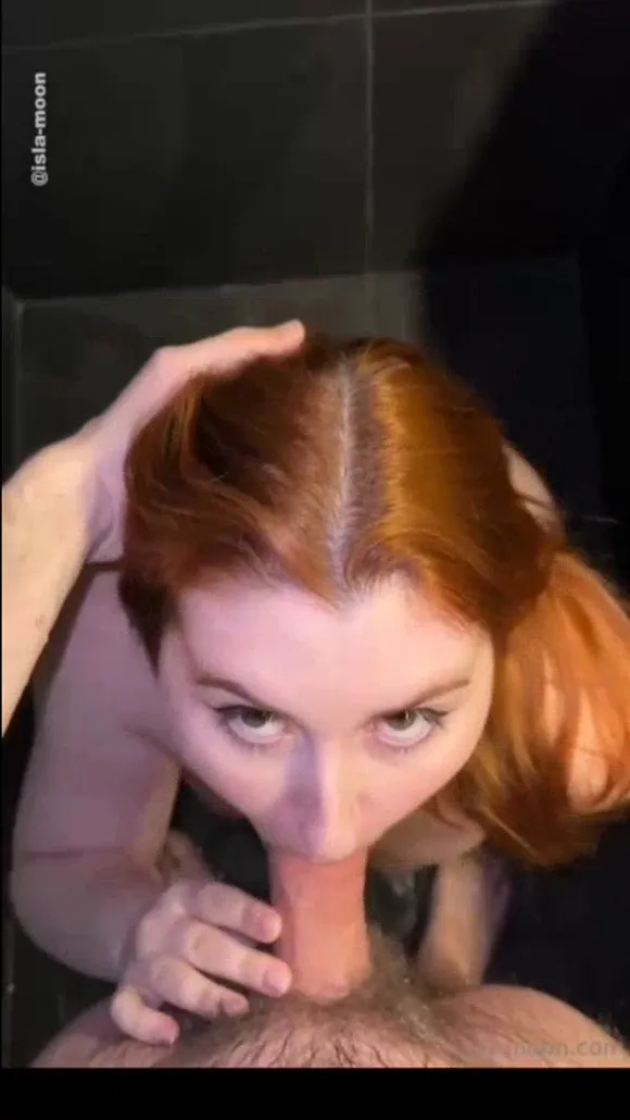 Islamoon Redhead Blowjob Tease OnlyFans Video Leaked