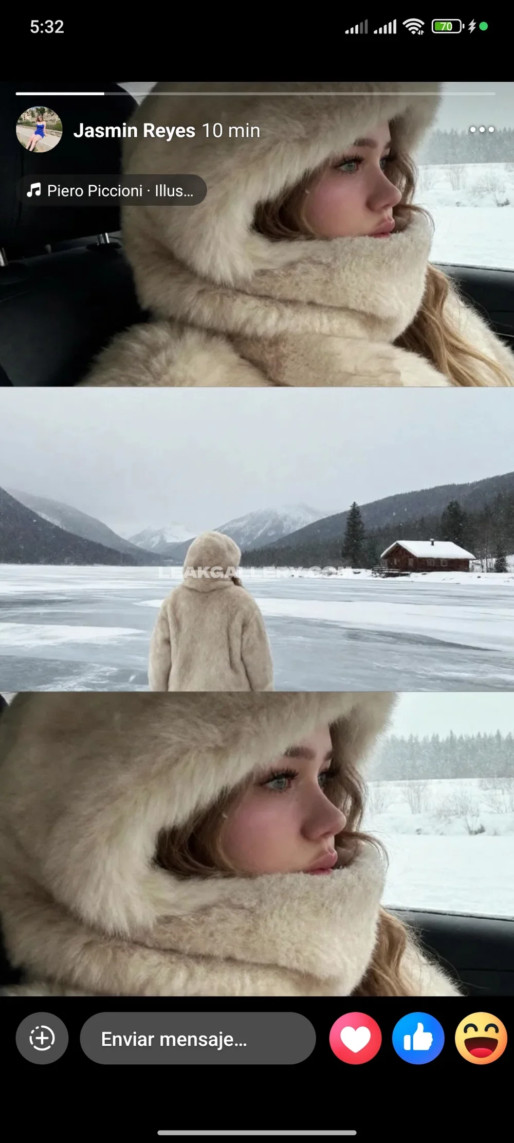 Jasmin.reyeshn Fur Hooded Winter Gaze OnlyFans Photo Leaked