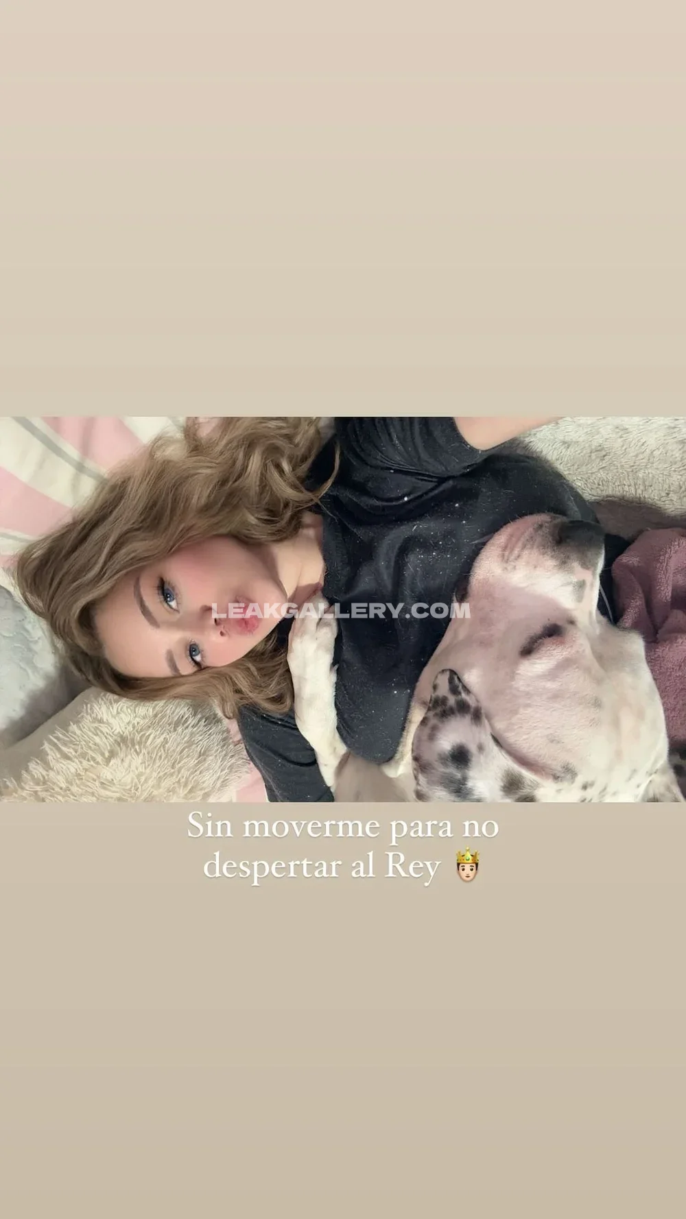 Jasmin.reyeshn Black Top Cuddling Dog OnlyFans Photo Leaked