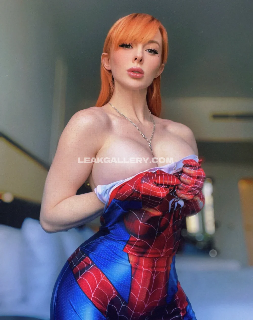 Jenna Lynn Meowri Spiderman Costume Tease OnlyFans Photo Leaked