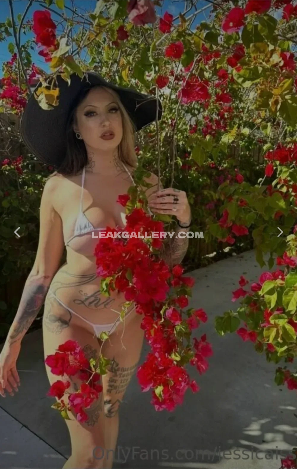 Jessicaisspoiled White Bikini Outdoors OnlyFans Photo Leaked