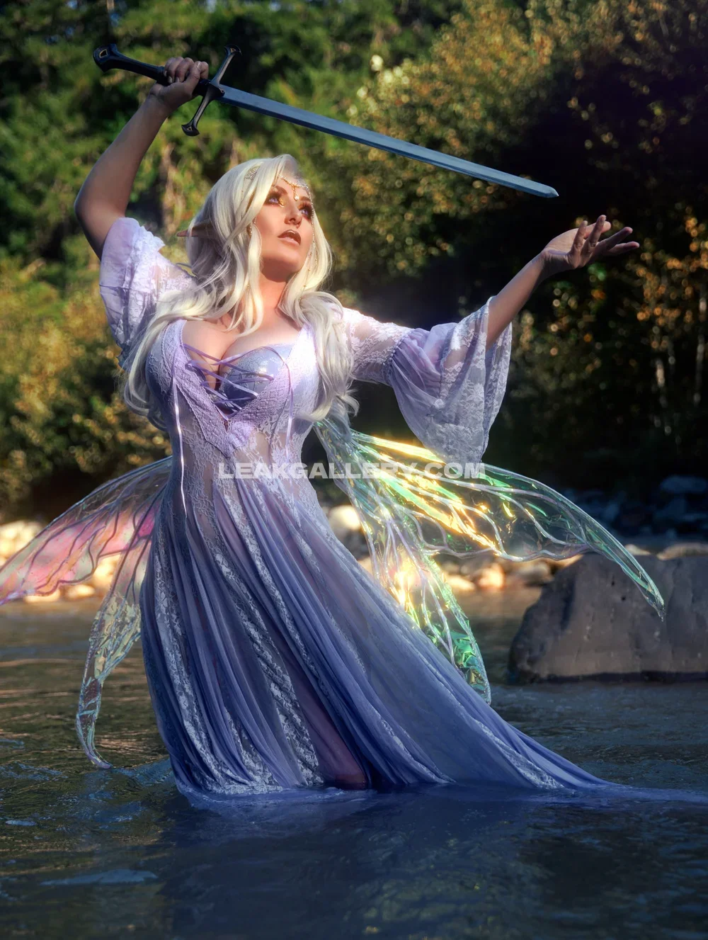 Jessicanigri Elf Cosplay With Sword OnlyFans Photo Leaked