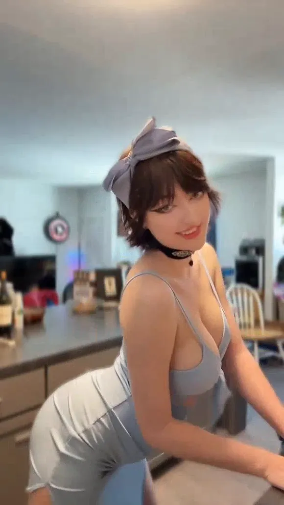 Kenalialuv Light Blue Bodysuit Bend OnlyFans Video Leaked