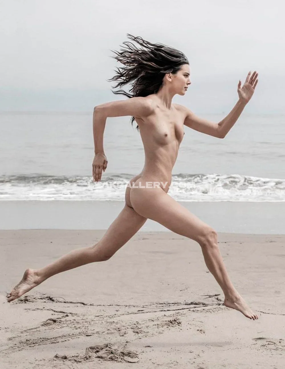 Kendalljenner Naked Beach Sprint Run OnlyFans Photo Leaked