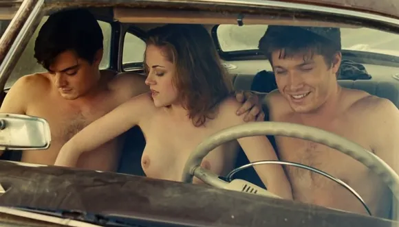Kristenstewartx Topless In Car OnlyFans Video Leaked