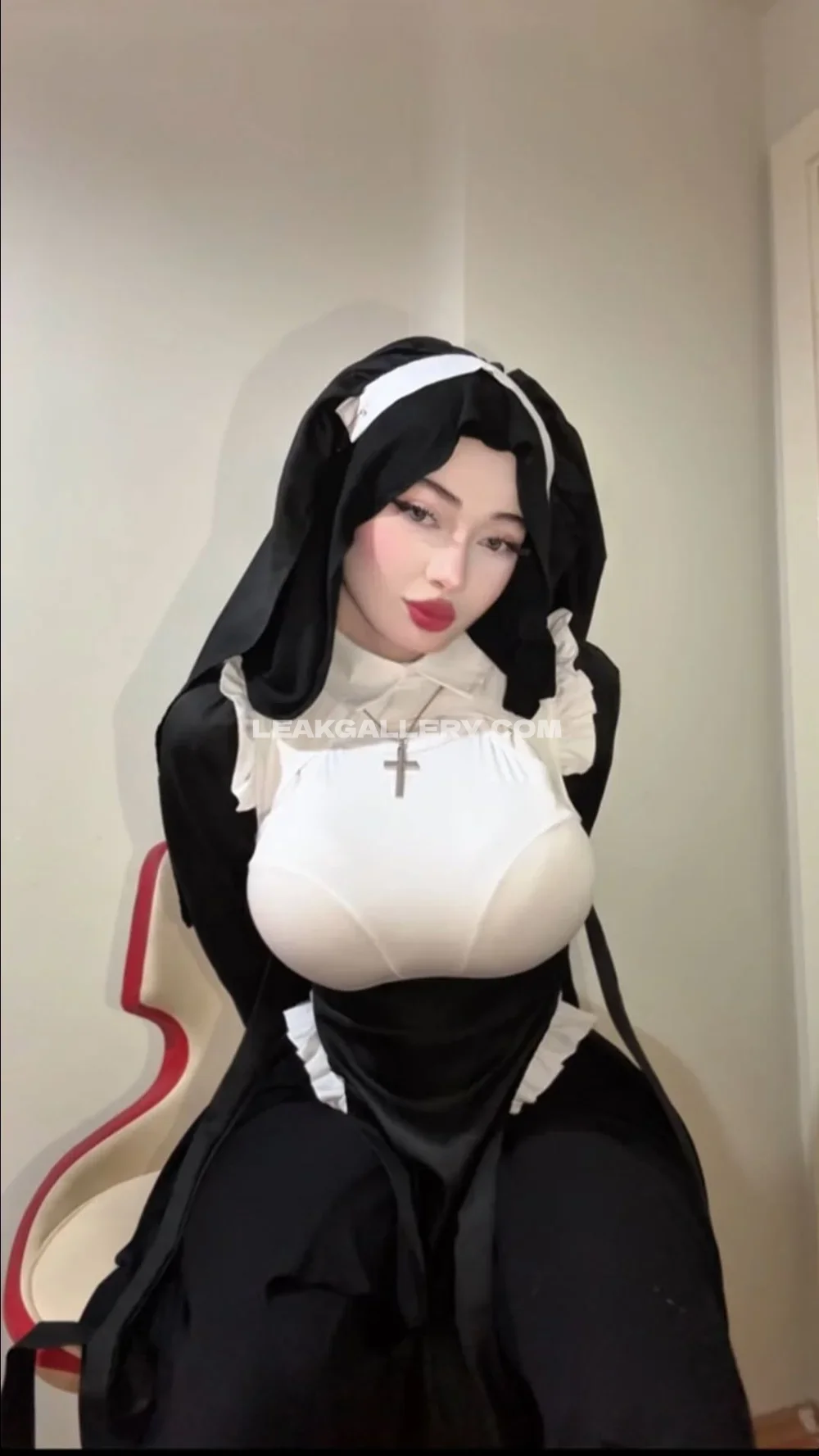 Zelal Nun Costume Full Display OnlyFans Photo Leaked