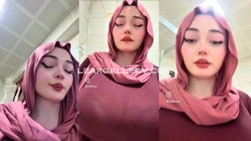 Zelal Pink Hoodie Body Display OnlyFans Photo Leaked
