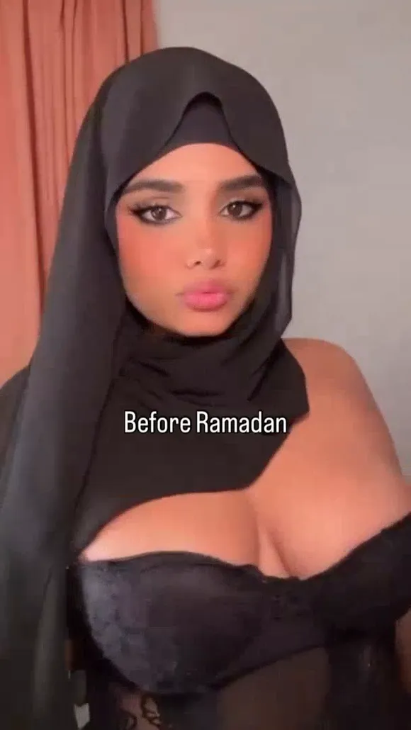 Zelal Black Hijab Bra Tease OnlyFans Video Leaked