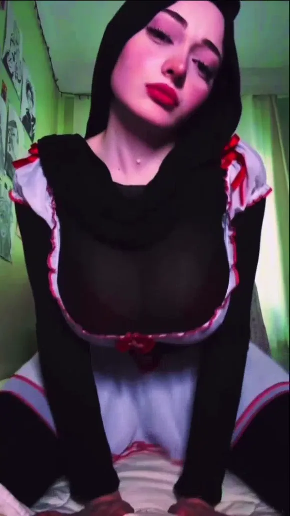 Zelal Maid Costume Tease OnlyFans Video Leaked