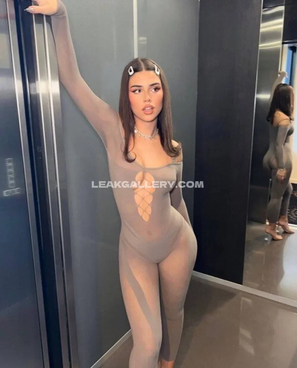 Leah_halton Sheer Bodysuit Tease OnlyFans Photo Leaked