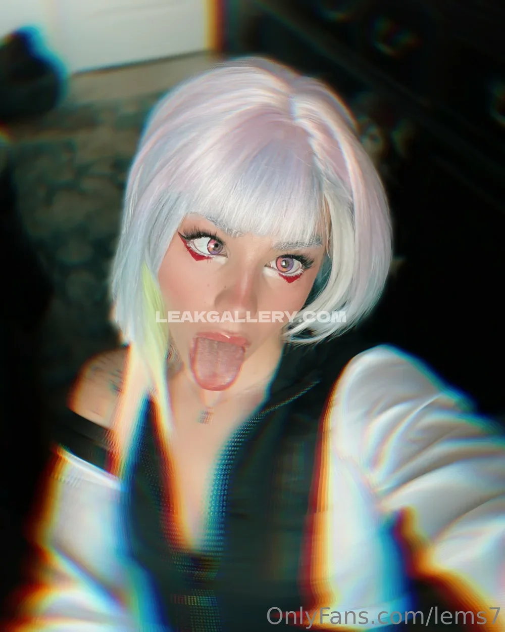 Lems7 Tongue Out Selfie Pose OnlyFans Photo Leaked