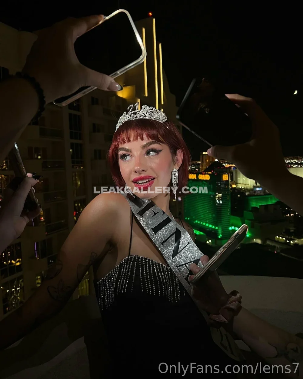 Lems7 Pageant Sash And Tiara OnlyFans Photo Leaked