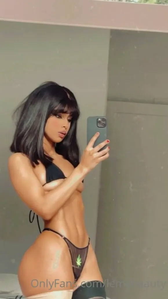 Lemybeauty Sheer Thong Ass Pose OnlyFans Video Leaked