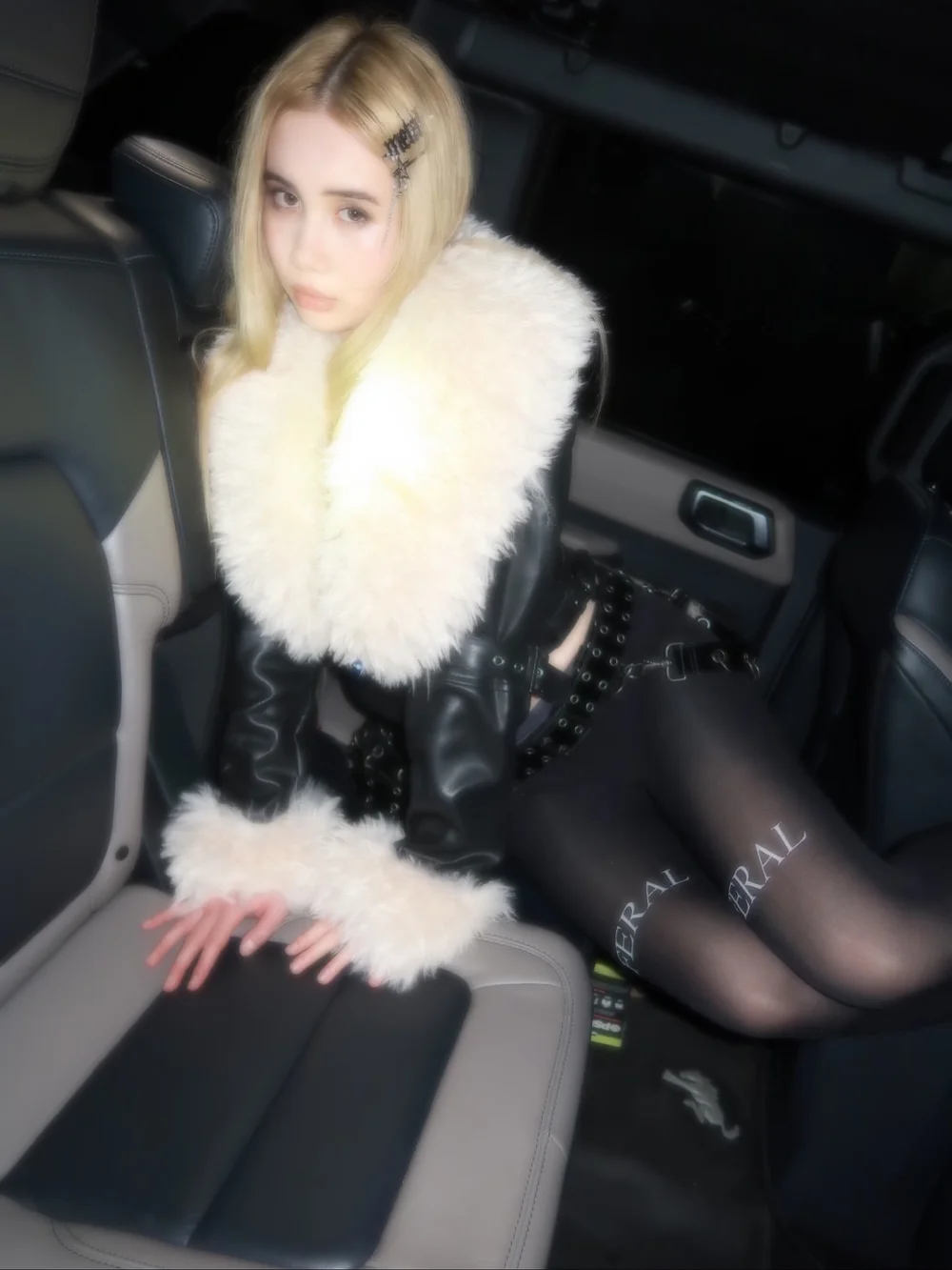 Liltay Furry Collar Leather Outfit OnlyFans Photo Leaked