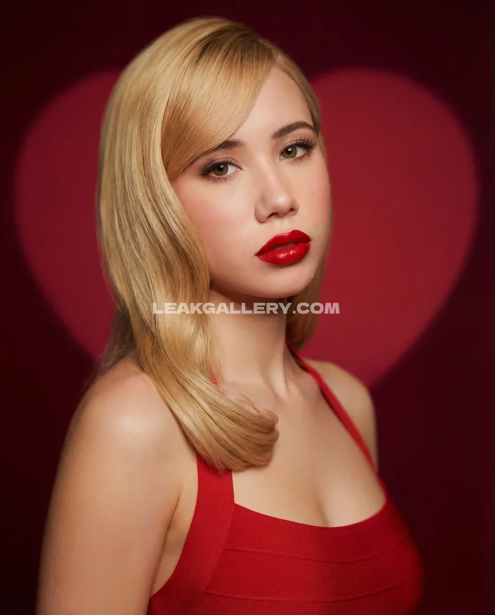 Liltay Red Dress Portrait OnlyFans Photo Leaked